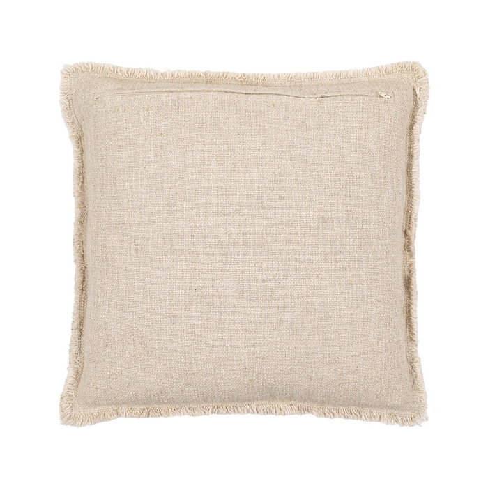 Cojín Flores Beige Oscuro 45 X 45 cm (Set de 2)