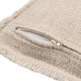 Cojín Flores Beige Oscuro 45 X 45 cm (Set de 2)