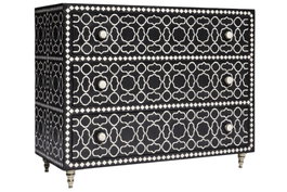 DKD Home Decor Cómoda Mango Hueso 100x40x85