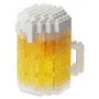 Bandai Nanoblock NBC_052 - Juego de Construcción Cerveza, 180 Piezas, Juguete para Niños y Niñas, Dificultad Nivel 3