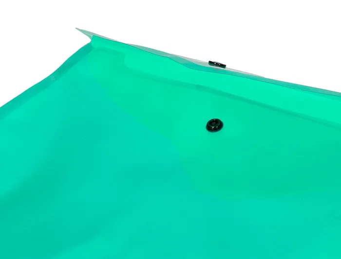 Liderpapel Carpeta Dossier Broche 34043 Polipropileno DIN A4 Verde Transparente Capacidad 50 Hojas