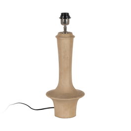 Base Lámpara Mesa Natural 18 X 18 X 40 cm