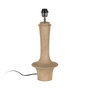 Base Lámpara Mesa Natural 18 X 18 X 40 cm