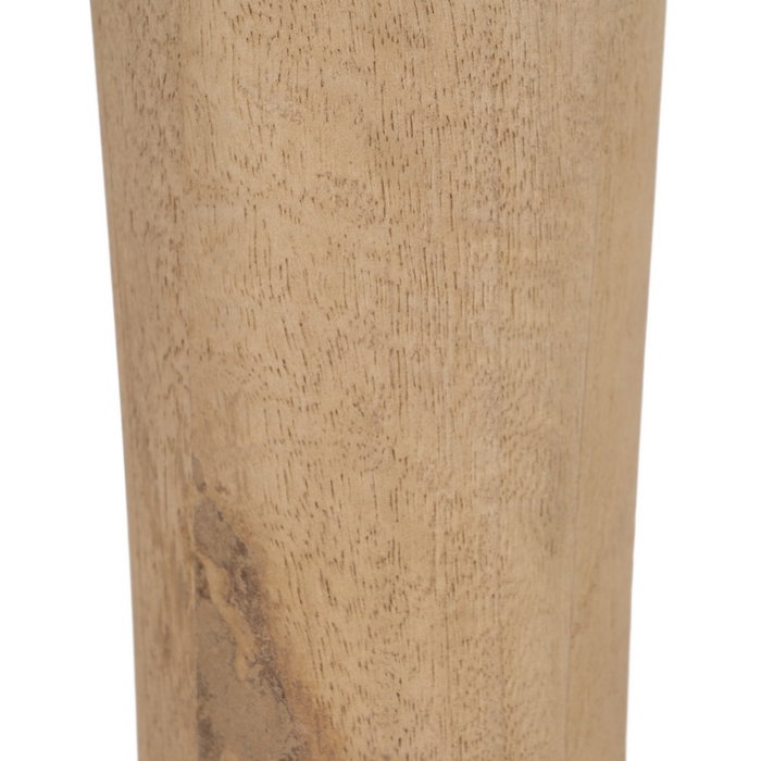 Base Lámpara Mesa Natural 18 X 18 X 40 cm