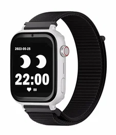 Savefamily Smartwatch Savefamily Plus con GPS y llamadas, blanco con correa de tela negra