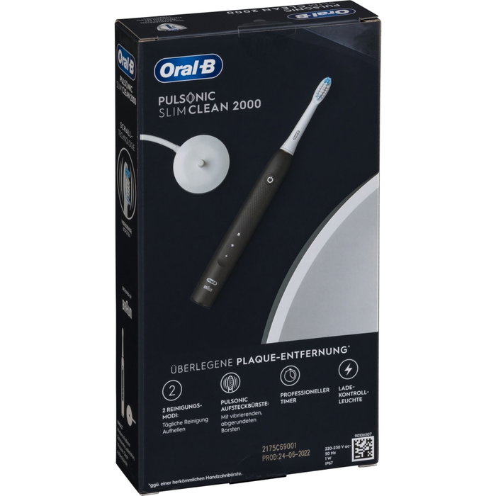 Oral-B Pulsonic Slim Clean 2000 Negro