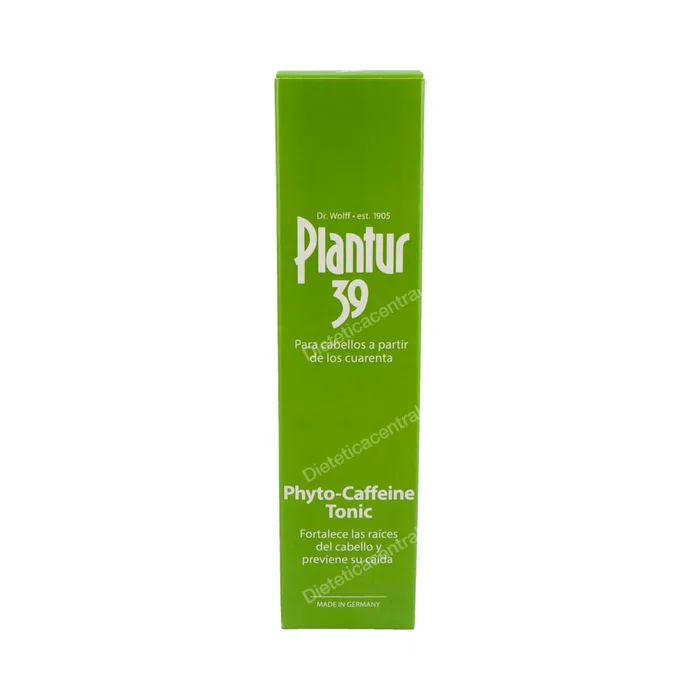 Plantur 39 PHYTO-CAFFEINE Tónico Fortificante Anticaída para Cabello - Tratamiento Capilar con Cafeína - 200 ml Plantur 39 PHYTO-CAFFEINE Tónico Fortificante Anticaída para Cabello - Tratamiento Capilar con Cafeína - 200 ml