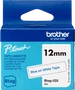 Brother Btag-233 Cinta de rotulación 12mm x 4m Azul sobre blanco