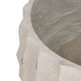 S/3 Macetero Crema Magnesio Decoración 47 X 47 X 37,50 cm