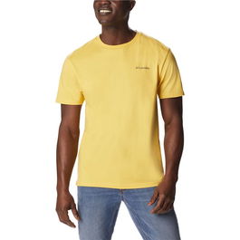 Camiseta de Manga Corta Hombre Columbia 1834041742 Amarillo