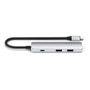 Satechi USB-C Slim Multi-Port Hub 4 en 1 ST-P4SS, Plata