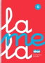 Lamela Cuaderno Espiral Folio 80 Hojas 90g Cuadrovía 4mm Rojo