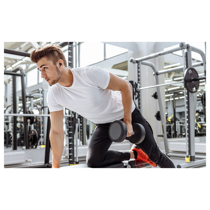 JVC HA-A30T-B-U Auriculares Inalámbricos True Wireless Stereo con Cancelación de Ruido Activa, Pequeños y Ligeros, Negro, 8.4g JVC HA-A30T-B-U Auriculares Inalámbricos True Wireless Stereo con Cancelación de Ruido Activa, Pequeños y Ligeros, Negro, 8.4g