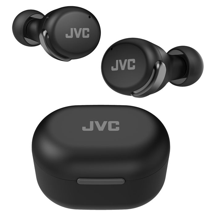 JVC HA-A30T-B-U Auriculares Inalámbricos True Wireless Stereo con Cancelación de Ruido Activa, Pequeños y Ligeros, Negro, 8.4g JVC HA-A30T-B-U Auriculares Inalámbricos True Wireless Stereo con Cancelación de Ruido Activa, Pequeños y Ligeros, Negro, 8.4g