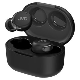 JVC HA-A30T-B-U Auriculares Inalámbricos True Wireless Stereo con Cancelación de Ruido Activa, Pequeños y Ligeros, Negro, 8.4g