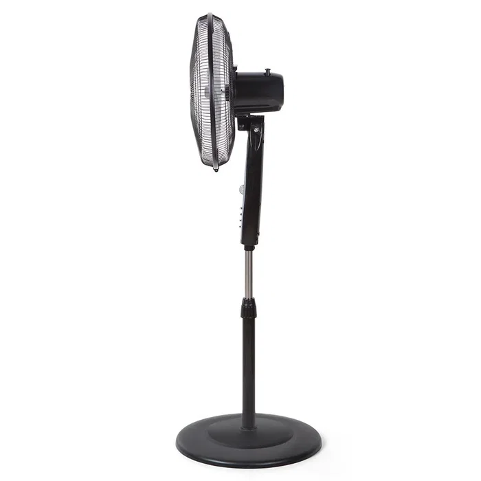 Orbegozo SF-3347 Ventilador de Pie Negro, 50W, 40cm, 3 Aspas, 3 Velocidades, Oscilante, Temporizador 2h Orbegozo SF-3347 Ventilador de Pie Negro, 50W, 40cm, 3 Aspas, 3 Velocidades, Oscilante, Temporizador 2h