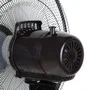 Orbegozo SF-3347 Ventilador de Pie Negro, 50W, 40cm, 3 Aspas, 3 Velocidades, Oscilante, Temporizador 2h