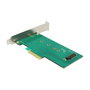DeLOCK 89472 Tarjeta Adaptadora PCI Express x4 a NVMe M.2 Key M