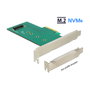 DeLOCK 89472 Tarjeta Adaptadora PCI Express x4 a NVMe M.2 Key M