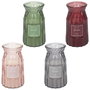 Home Deco Factory Vela Perfumada Jarrón Colección Bougie Cera 550g Duración 100h Altura 18 cm