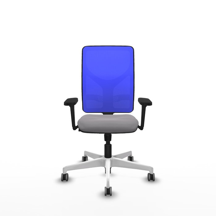 PIQUERAS Y CRESPO Silla de oficina Motilla con Mecanismo Sincro, Gris y Azul PIQUERAS Y CRESPO Silla de oficina Motilla con Mecanismo Sincro, Gris y Azul
