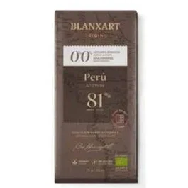 Blanxart Chocolate Perú 81% S/Azúcar S/Edulcorante 75 Gr Eco