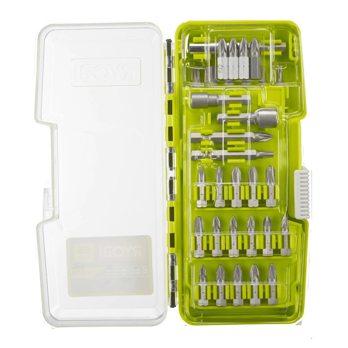 Ryobi Juego de destornilladores mixtos de 55 piezas RAK55DK Ryobi Juego de destornilladores mixtos de 55 piezas RAK55DK