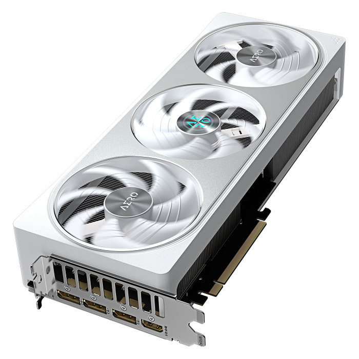 Gigabyte GeForce RTX 5070 AERO OC 12G GDDR7 Tarjeta Gráfica 3 Ventiladores Blanco
