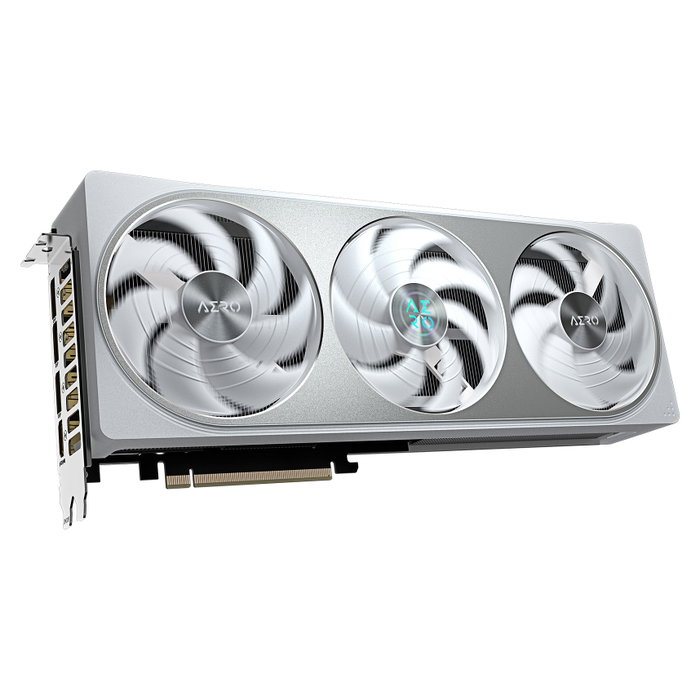 Gigabyte GeForce RTX 5070 AERO OC 12G GDDR7 Tarjeta Gráfica 3 Ventiladores Blanco