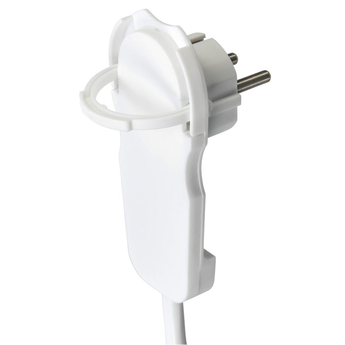 Rev Multiple Socket Outlet 6-fold 2m Blanco Rev Multiple Socket Outlet 6-fold 2m Blanco
