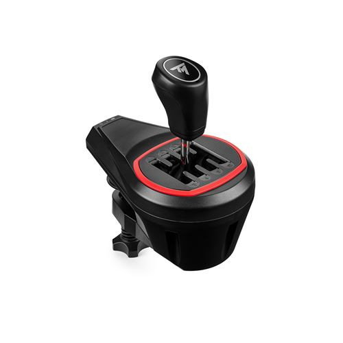 Thrustmaster Volante T128 + Palanca TH8S Hybrid Force Feedback, Pack para PC y Xbox Series X/S