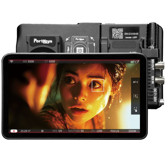 Portkeys LS7P Monitor de 7 pulgadas Full HD con SDI/HDMI