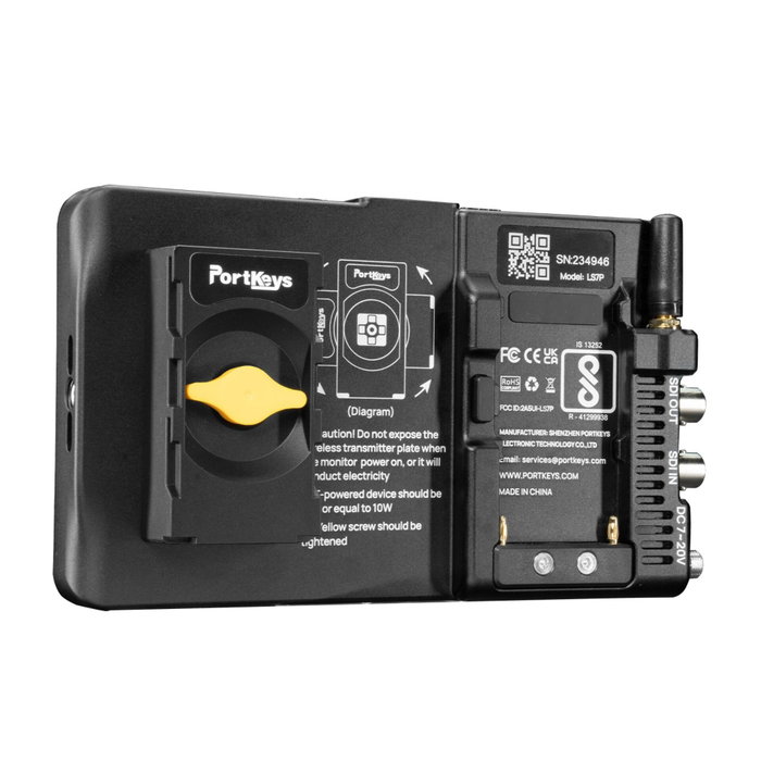 Portkeys LS7P Monitor de 7 pulgadas Full HD con SDI/HDMI