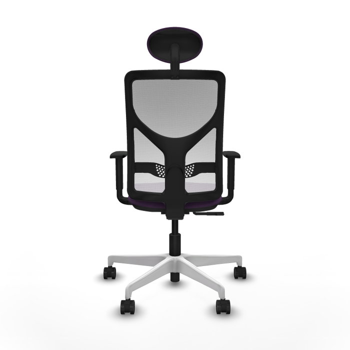 PIQUERAS Y CRESPO Silla de oficina Motilla con mecanismo Sincro, Morado y Blanco PIQUERAS Y CRESPO Silla de oficina Motilla con mecanismo Sincro, Morado y Blanco