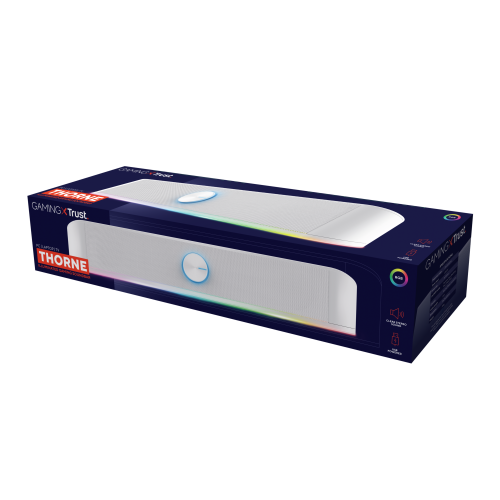 Trust GXT 619 Thorne RGB Blanca