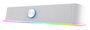 Trust Barra de Sonido GXT 619W Thorne Blanco con Iluminación RGB, 2.0 Canales, 6 W, Conexión USB/AUX para PC y Escritorio