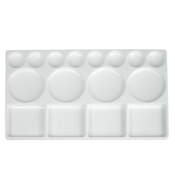 Talens Paleta de Plástico Rectangular de 16 Depósitos