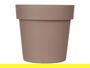 Ibergarden Maceta Plastico Marron 20 cm Diametro Alto 19 cm Capacidad 3.4 L (Set de 12)