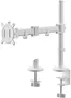 One For All Soporte Monitor Inteligente VESA 100 Brazo Simple 13 a 32 Pulgadas Blanco