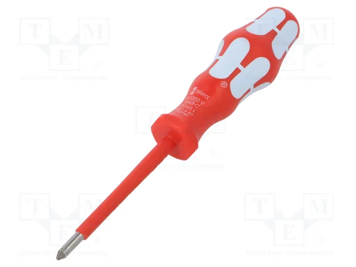 WERA Destornillador aislado Pozidriv® PZ1 80mm WERA Destornillador aislado Pozidriv® PZ1 80mm