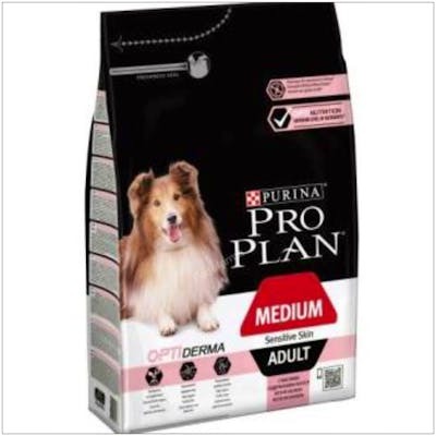 Purina Pro Plan Medium Adult Sensitive Skin Salmón 3kg
