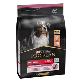 Purina Pro Plan Derma Canine Adult Medium Perro Adulto Razas Medianas (3 kg) - Alimento Seco para Perros con Sensibilidad Cutánea