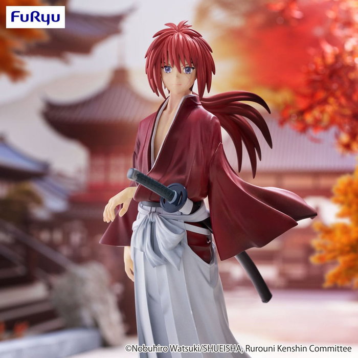 Rurouni Kenshin: Meiji Kenkaku Romantan Estatua PVC Trio-Try-iT Kenshin Himura 19 cm Rurouni Kenshin: Meiji Kenkaku Romantan Estatua PVC Trio-Try-iT Kenshin Himura 19 cm