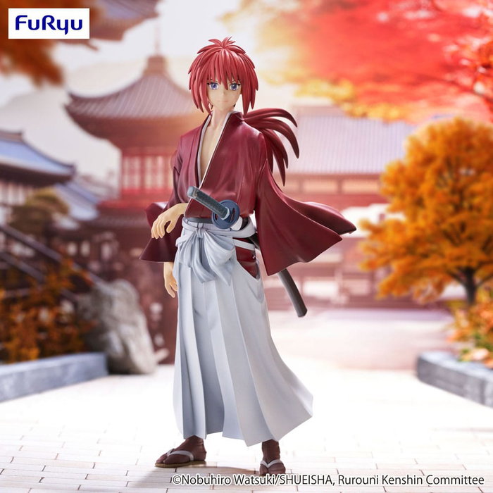 Rurouni Kenshin: Meiji Kenkaku Romantan Estatua PVC Trio-Try-iT Kenshin Himura 19 cm Rurouni Kenshin: Meiji Kenkaku Romantan Estatua PVC Trio-Try-iT Kenshin Himura 19 cm