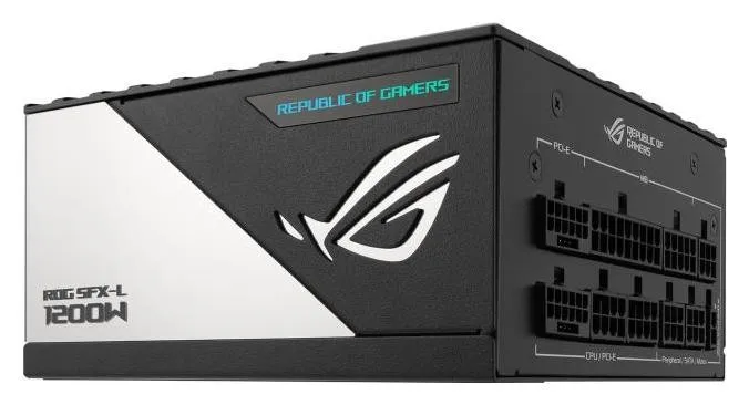 Asus ROG LOKI 1200W SFX-L Platinum Negro y Plata