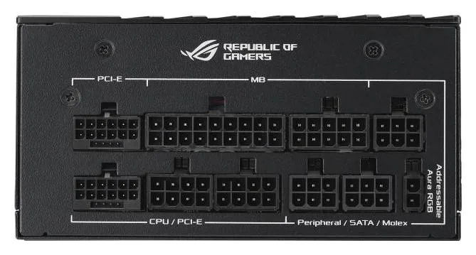 Asus ROG LOKI 1200W SFX-L Platinum Negro y Plata
