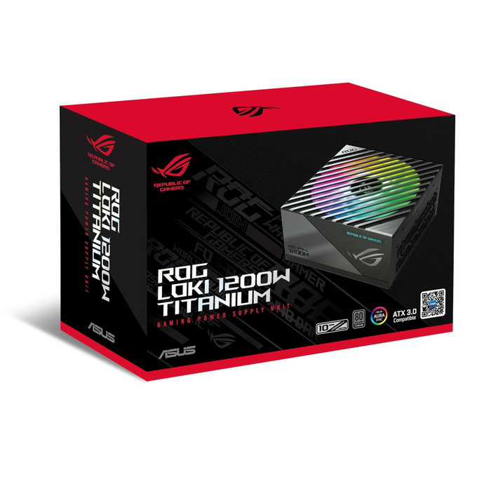 Asus ROG Loki 1200W SFX-L 80 PLUS Platinum Negro, Plata
