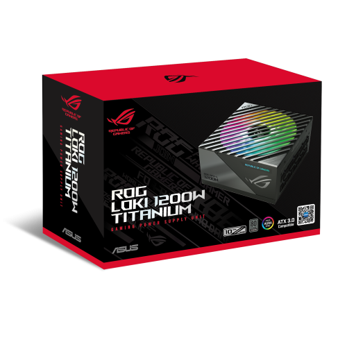 Asus ROG LOKI 1200W SFX-L Platinum Negro y Plata