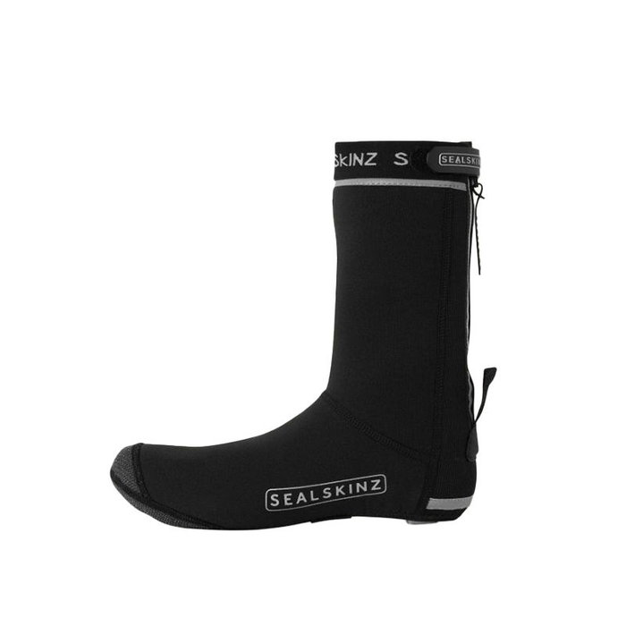 Sealskinz Caston Cubrezapatillas Suela Abierta - Protección Viento Lluvia, Reflectante, Talla 43-46, Unisex Sealskinz Caston Cubrezapatillas Suela Abierta - Protección Viento Lluvia, Reflectante, Talla 43-46, Unisex