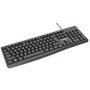 Nilox Teclado NXKBE000013 USB Negro con Layout Español